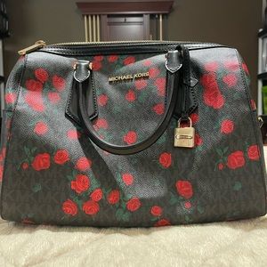 Michael Kors Floral (rose) bag